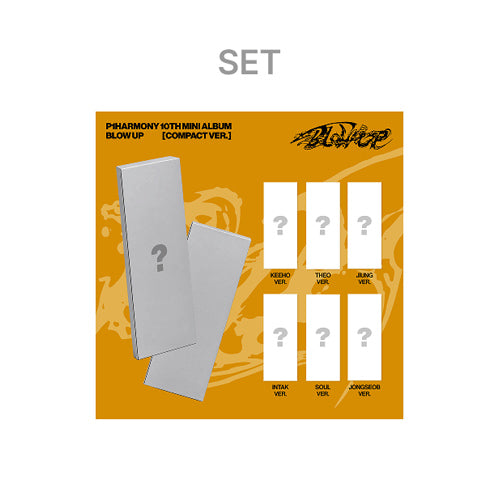 P1Harmony 10th Mini Album [BLOW UP] (PhotoBook Ver.) (Set)