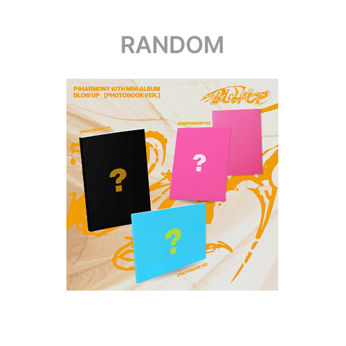 P1Harmony 10th Mini Album [BLOW UP] (PhotoBook Ver.) (Random)