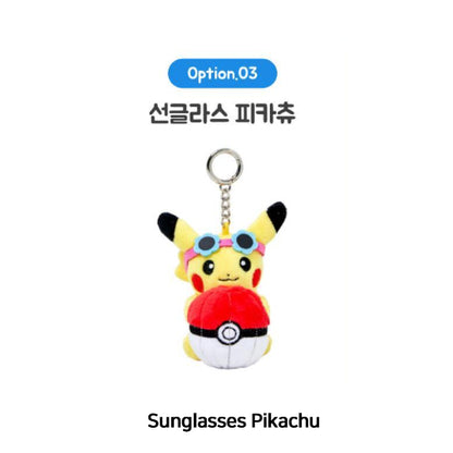 10 x 10 Pokémon Edition Plush Doll Keyring – 4 Characters