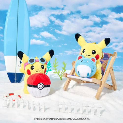 10 x 10 Pokémon Edition Plush Doll Keyring – 4 Characters