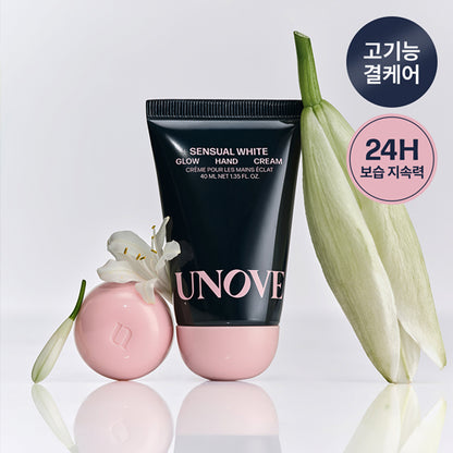 [Powerpuff Girls Collaboration] UNOVE Glow Perfumed Intensive Moisturizing Hand Cream 40ml
