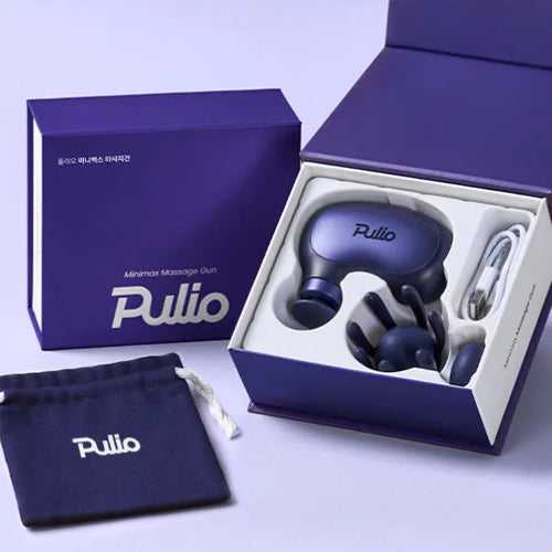 Pulio Minimax Massage Gun + Exclusive Pouch & Shopping Bag Gift