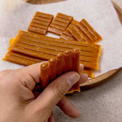 Korean Chewy Snack (Jjondigi) Pumpkin Honey Flavor 100g