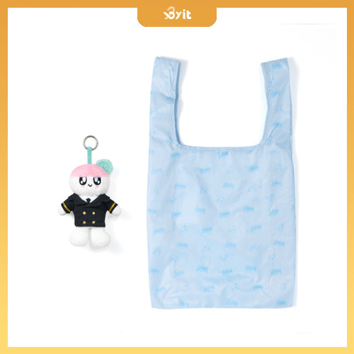 2026 SVT 10TH FAN MEETING <SEVENTEEN IN CARAT LAND> MD - BONGBONGEE Plush Keyring Eco Bag