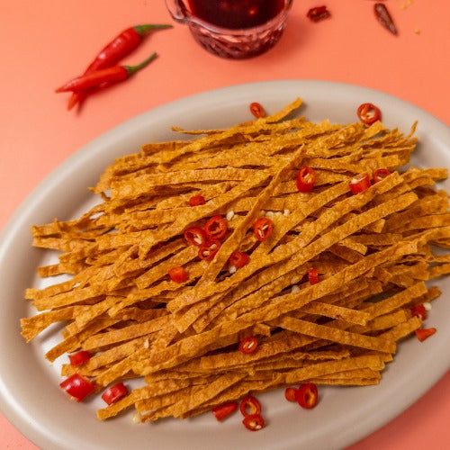 Korean Spicy Buldak Fish Snack – Grilled Fish Jerky 300g