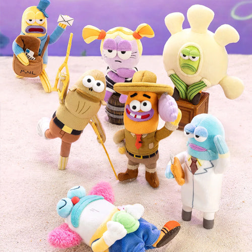 SpongeBob Bikini Bottom Buddies Plush Keychain Vol. 2 Blind Box (Random)