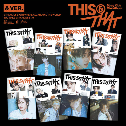 Stray Kids - 10th Mini Album [THIS & THAT] (& Ver.) (8CD Set)