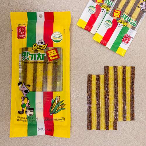 Korean Grilled Chewy Snack (Jjondigi) – Sweet Corn Flavor 300g