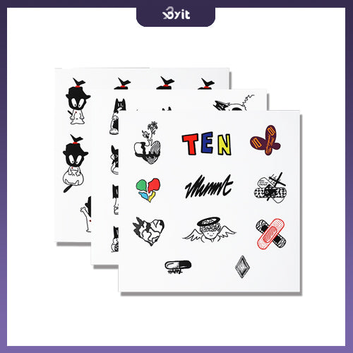 TEN illimnt : FIRST EDITION Official MD STICKER SHEET SET