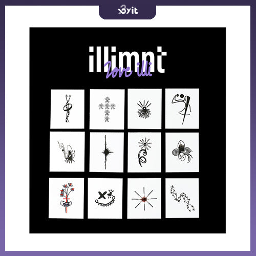 TEN illimnt : FIRST EDITION Official MD TATTOO STICKER SET