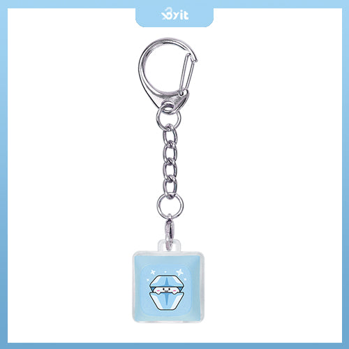 TREASURE [TEUYA] Official MDLED KEY CAP KEYRING