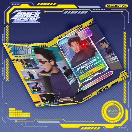 U-KNOW - Single Albume 1st [Time's Tickin'] (Music Card Ver.) (SMART ALBUM)