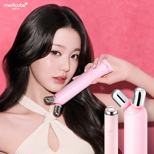 MEDICUBE AGE-R Booster V Roller Limited Set (Pink/Beige)