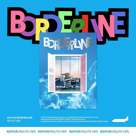 KIHYUN (MONSTA X) - BORDERLINE / EP Album (ROUTE VER.)