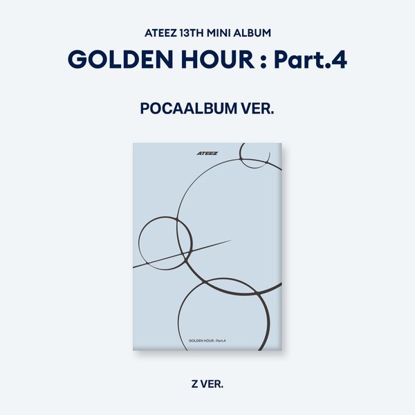 ATEEZ - 13th Mini Album [GOLDEN HOUR : Part.4] (POCAALBUM Ver.)(Z Ver.)