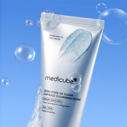 MEDICUBE Zero Pore Sa Clear Capsule Cleansing Form 120g