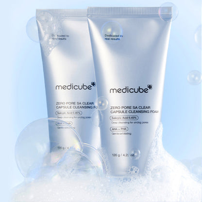 MEDICUBE Zero Pore Sa Clear Capsule Cleansing Form 120g