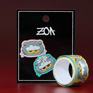 ZO&FRIENDS ZOAFUL Winter Roll Sticker